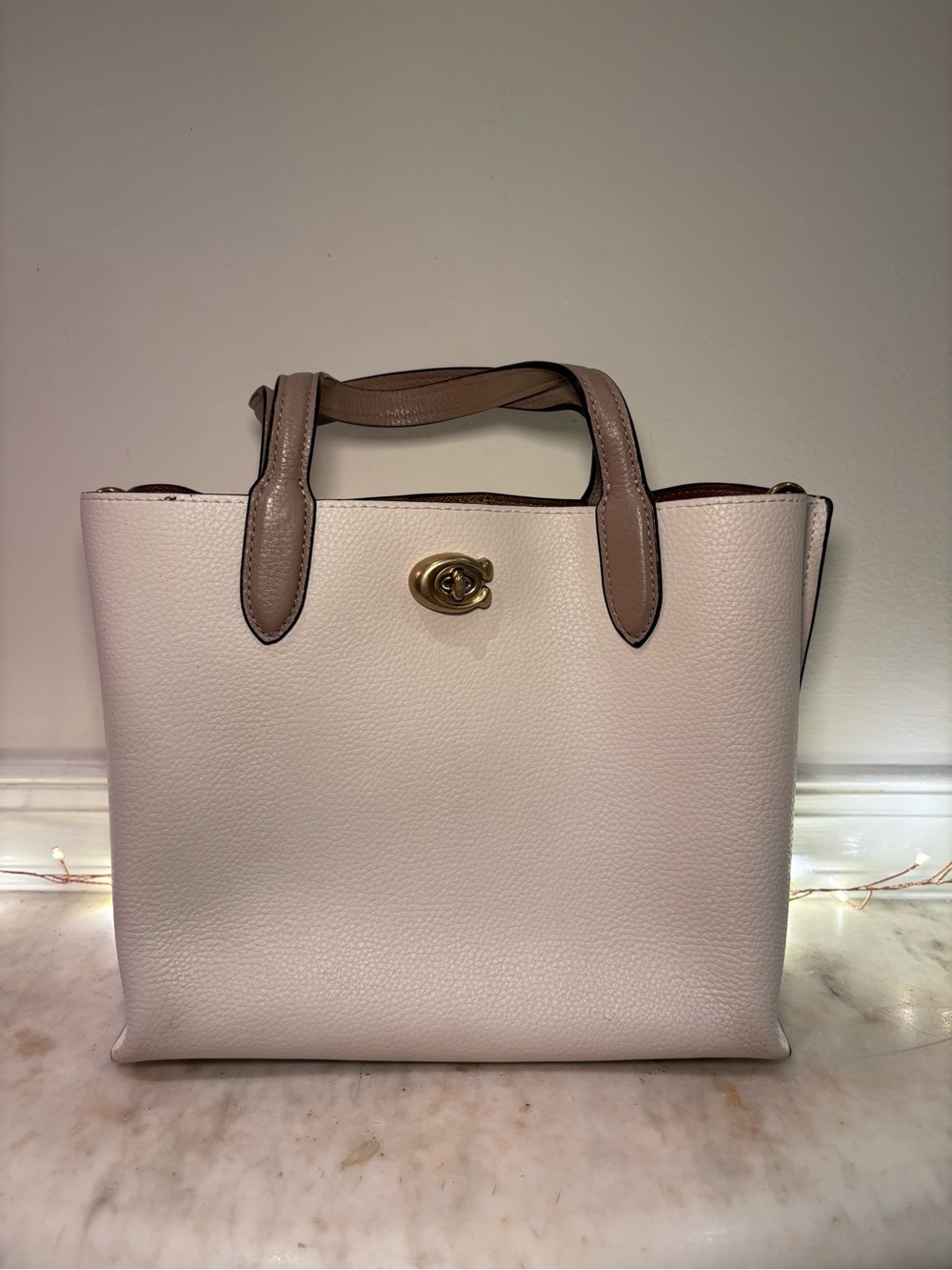 Coach Willow Tote 24 Colorblock with Convertible Straps